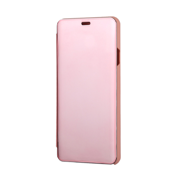 Чехол книжка Kira Clear View Cover для Xiaomi Redmi 9 Rose Gold