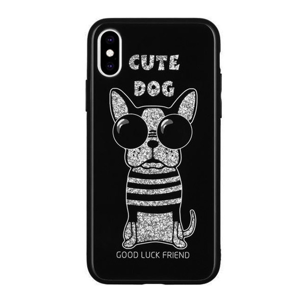 Чохол WK Case WPC-087 для iPhone XS Max Cute Dog Black