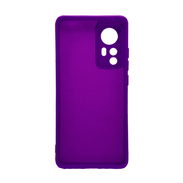 Чохол Original Soft Touch Case for Xiaomi 12/12X Purple with Camera Lens