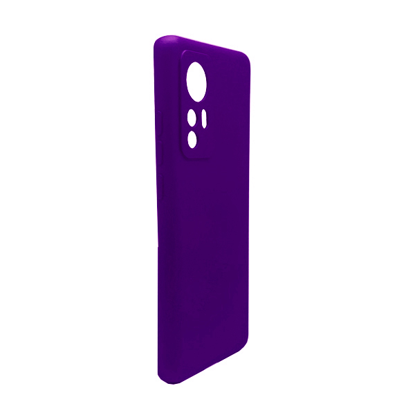 Чохол Original Soft Touch Case for Xiaomi 12/12X Purple with Camera Lens