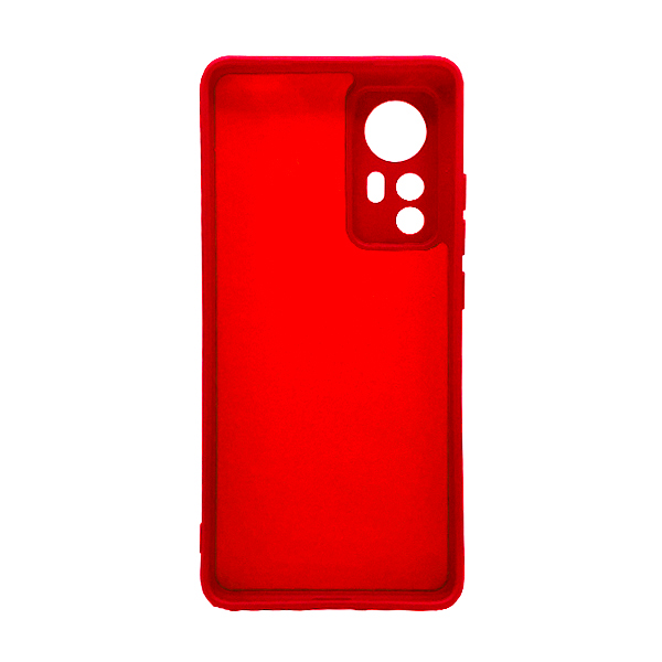 Чохол Original Soft Touch Case for Xiaomi 12/12X Red with Camera Lens