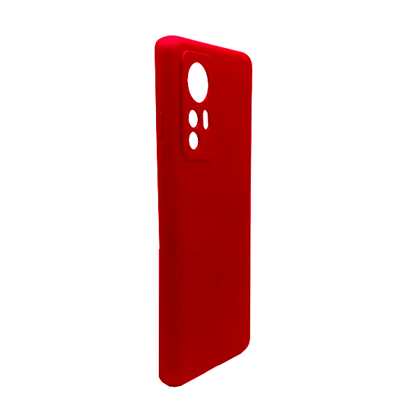 Чохол Original Soft Touch Case for Xiaomi 12/12X Red with Camera Lens