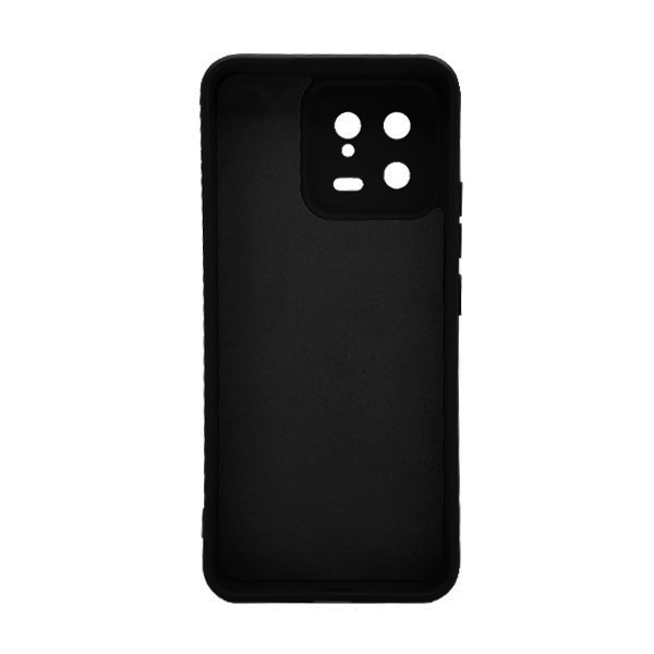 Чехол Original Soft Touch Case for Xiaomi 13 Black with Camera Lens