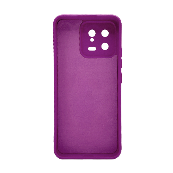 Чехол Original Soft Touch Case for Xiaomi 13 Purple with Camera Lens