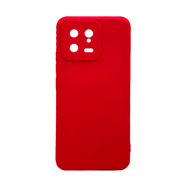 Чохол Original Soft Touch Case for Xiaomi 13 Red with Camera Lens