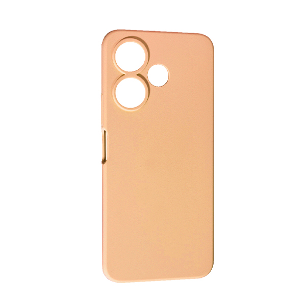 Чехол Original Soft Touch Case for Xiaomi Redmi 13 4G/Poco M6 4G Pink with Camera Lens