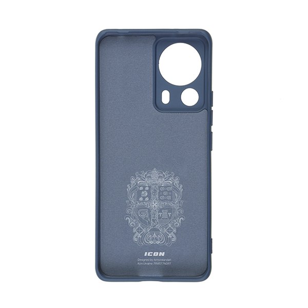 Чохол Original Soft Touch Case for Xiaomi 13 Lite Dark Blue with Camera Lens