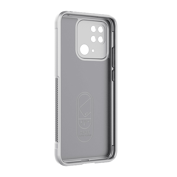 Чохол Cosmic Magic Shield for Xiaomi Redmi 10с/Poco C40 Gray with Camera Lens