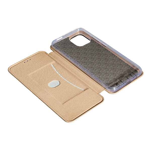 Чехол книжка Kira Slim Shell для Xiaomi Redmi A1/A2 Gold Perforation NEW