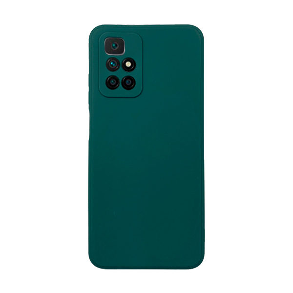 Чехол Original Soft Touch Case for Xiaomi Redmi 10/Note 11 4G Green with Camera Lens