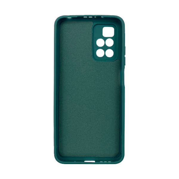 Чохол Original Soft Touch Case for Xiaomi Redmi 10/Note 11 4G Green with Camera Lens