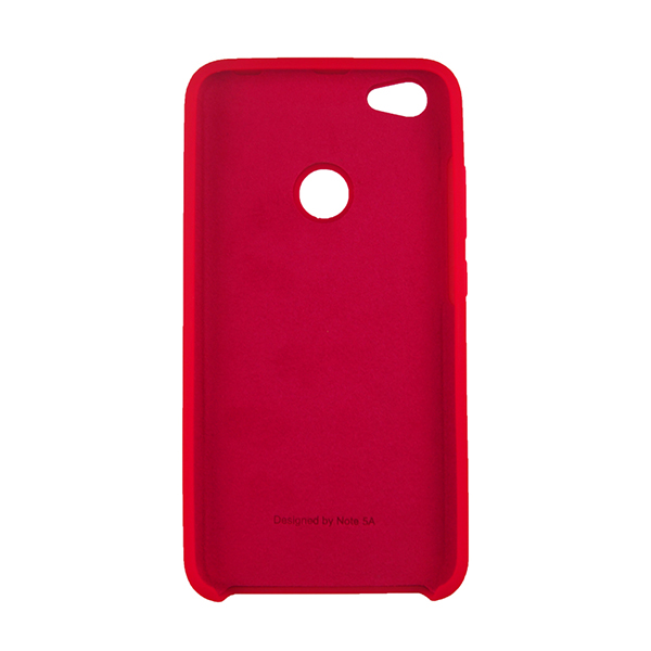 Чехол Original Soft Touch Case for Xiaomi Redmi Note 5a Pro/5a Prime Hot Pink