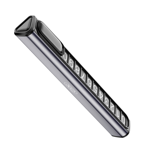 Паркувальна табличка з номером XO C138 (grey)