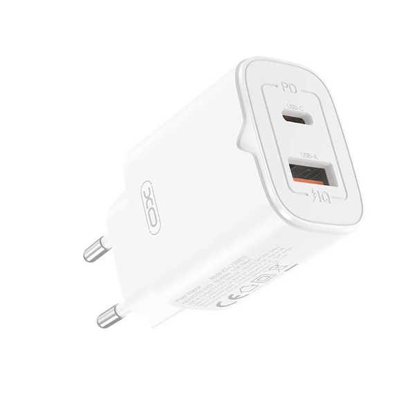 МЗП XO L130 USB + USB-C 30W White