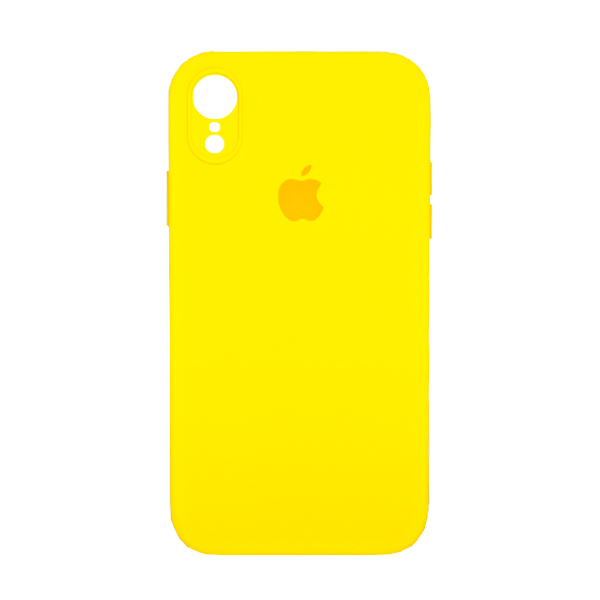 Чохол Soft Touch для Apple iPhone XR Yellow with Camera Lens Protection