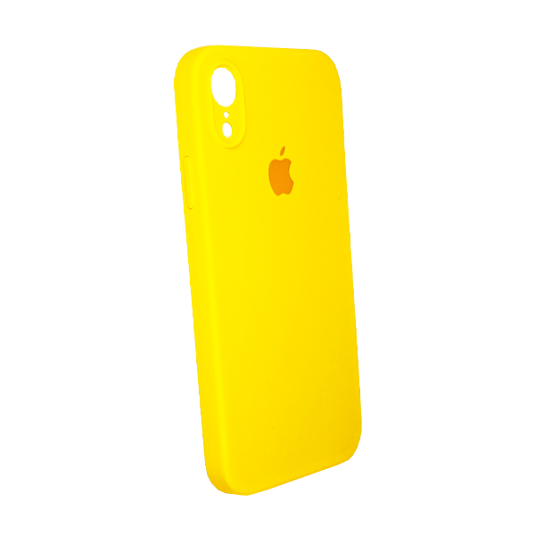 Чохол Soft Touch для Apple iPhone XR Yellow with Camera Lens Protection