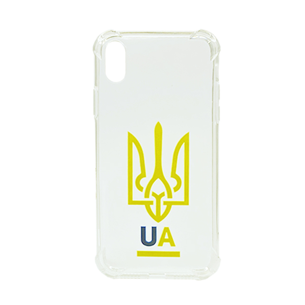 Чохол Wave We are Ukraine Case iPhone XR Clear U&A