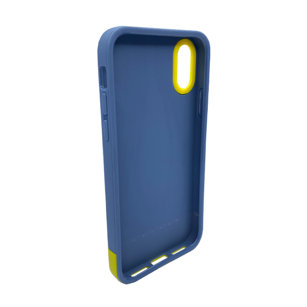 Чохол Bichromatic для Apple iPhone X/XS Blue/Yellow