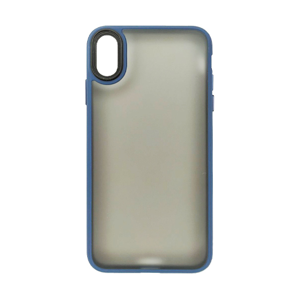 Чохол Goospery Shadow Metal Buttons Case для iPhone XS Max Dark Blue