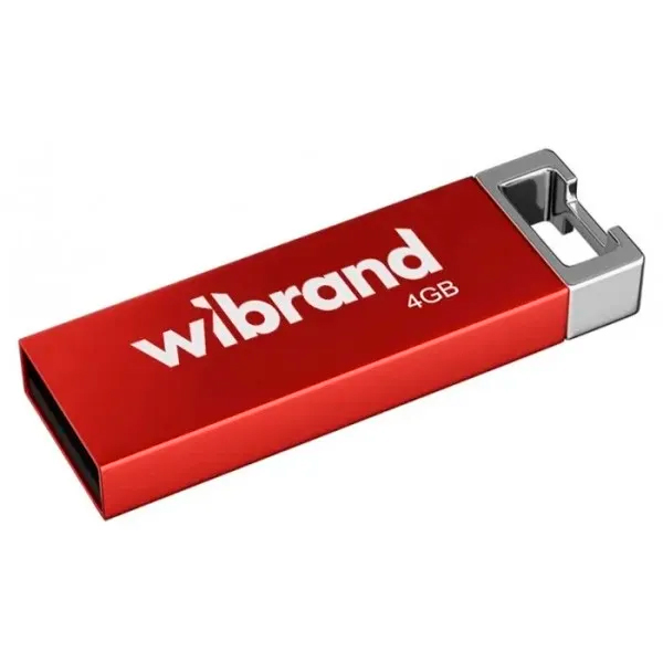 Флешка Wibrand 4GB Chameleon USB 2.0 Red (WI2.0/CH4U6R)