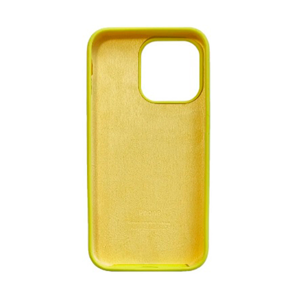 Чохол Soft Touch для Apple iPhone 14 Plus Canary Yellow