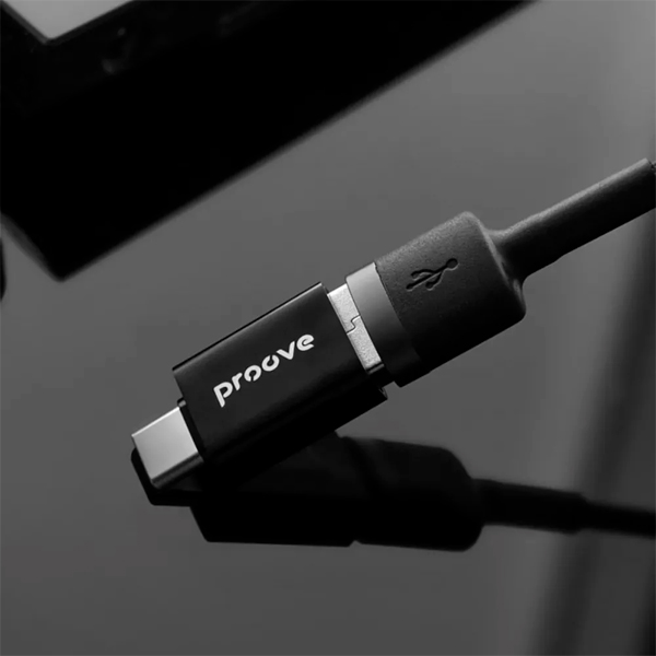 Перехідник Proove Extension OTG Type-C to USB Black