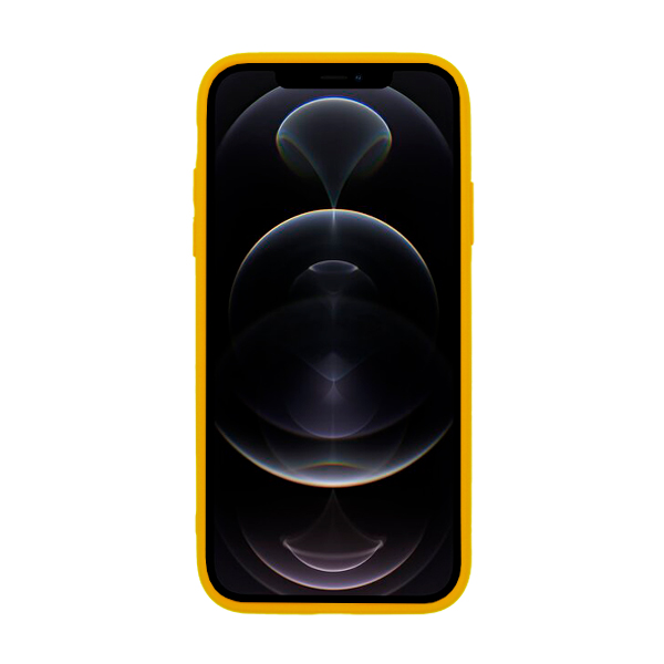Чехол Leather Lux для iPhone 12  Pro  Max Yellow