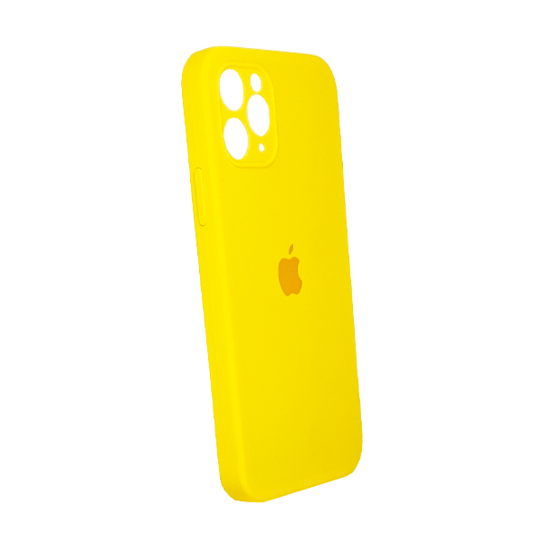 Чохол Soft Touch для Apple iPhone 11 Pro Yellow with Camera Lens Protection Square