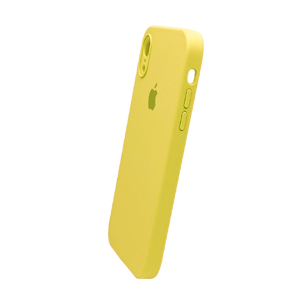 Чохол Soft Touch для Apple iPhone XR Mellow Yellow with Camera Lens Protection Square