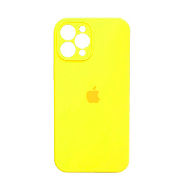 Чохол Soft Touch для Apple iPhone 11 Pro Max Yellow with Camera Lens Protection Square