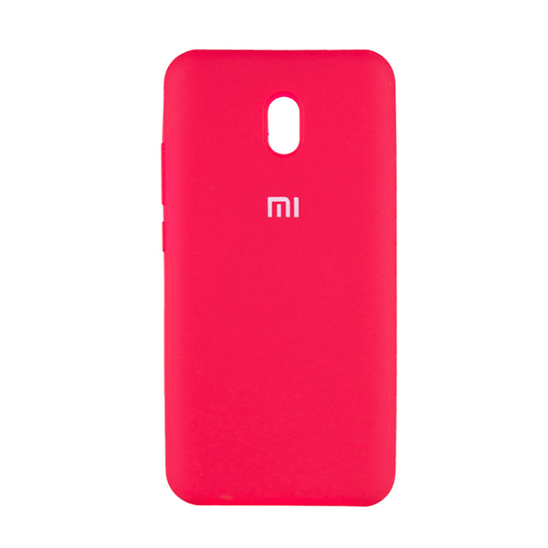 Чехол Original Soft Touch Case for Xiaomi Redmi 8a Hot Pink