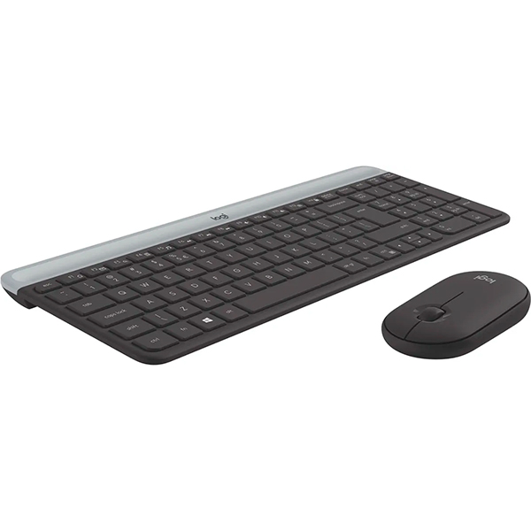 IT/kbrd Комплект клавиатура и мышь беспроводные Logitech MK470 Wireless Slim Graphite (920-009204)