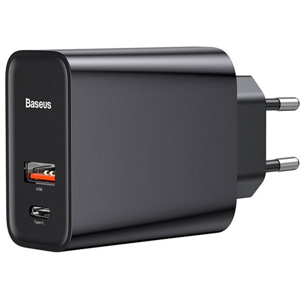 СЗУ Baseus Speed 2USB QC4.0/PD 30W 5A Black