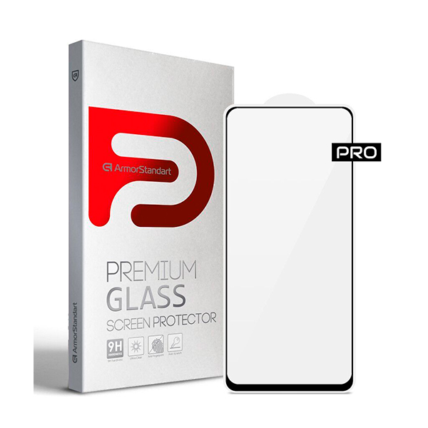 Защитное стекло для Xiaomi Poco M4 Pro 4G 6D Black Elite Nano Protection