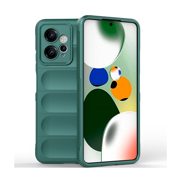 Чехол Cosmic Magic Shield for Xiaomi Redmi Note12 4G Dark Green with Camera Lens