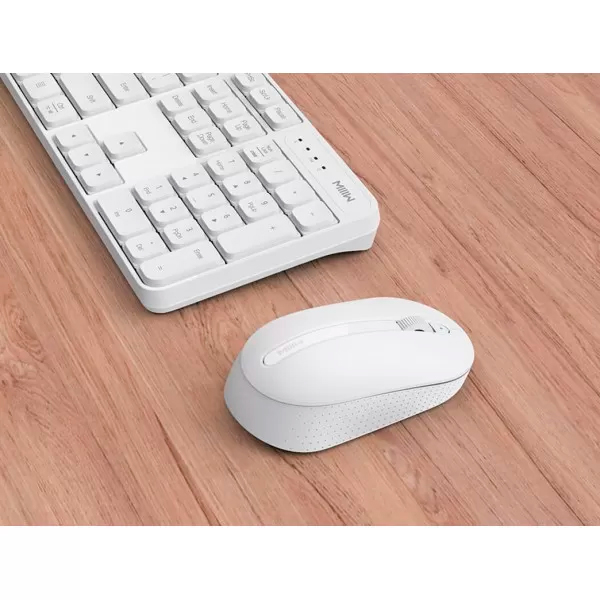 IT/kbrd Комплект клавиатура+мышка Xiaomi MiiiW MWWC01, MWWK01 Wireless Silent Combo White