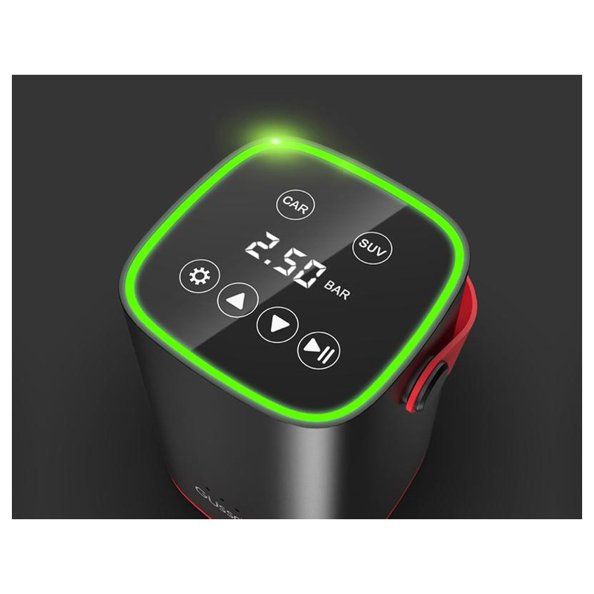Автокомпрессор Gussdo Car air pump Black