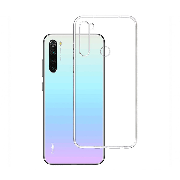 Original Silicon Case Xiaomi Redmi Note 8 Clear
