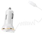 АЗУ Hoco Z14 Sing Port 3.4A + Cable Micro USB White