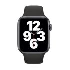 Apple Watch Series SE GPS 40mm Space Gray Aluminum Case with Black Sport Band (MKQ13)