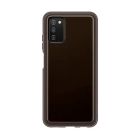 Чехол накладка Samsung A037 Galaxy A03s Soft Clear Cover Black (EF-QA037TBEG)