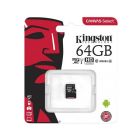 Карта памяти Kingston 64 GB microSDXC Class 10 UHS-I Canvas Select SDCS/64GBSP
