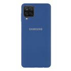 Чехол Original Soft Touch Case for Samsung A22-2021/M22-2021 Navy Blue