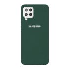 Чехол Original Soft Touch Case for Samsung A42-2021/A425 Dark Green