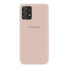 Чехол Original Soft Touch Case for Samsung A72-2021/A725 Pink Sand