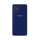 Чехол Original Soft Touch Case for Samsung A71-2020/A715 Midnight Blue