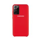 Чехол Original Soft Touch Case for Samsung Note 20 Ultra/N985 Red