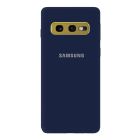 Чехол Original Soft Touch Case for Samsung S10e/G970 Midnight Blue