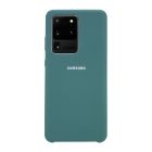 Чехол Original Soft Touch Case for Samsung S20 Ultra/G988 Pine Green