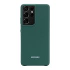 Чехол Original Soft Touch Case for Samsung S21 Ultra/G998 Dark Green
